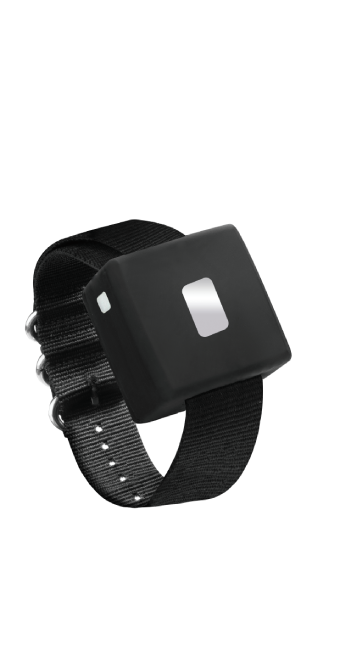 RAD cuffless blood pressure Holter device: 24-hour cardiovascular health monitoring with analytical reports on laptop and mobile.